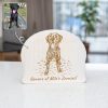 Custom Engraved Pet Portrait Maple Plaque