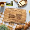 Custom House Engraved Cutting Board