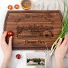 Custom House Engraved Cutting Board