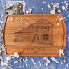 Custom House Cutting Board