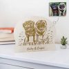 Custom Engraved Pet Portrait Maple Plaque