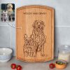 Personalized Cutting Board with Dog or Pet Portrait