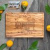Custom House Engraved Cutting Board