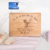 Custom Engraved Cutting Board with Photo Drawing
