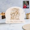 Custom Engraved Pet Portrait Maple Plaque