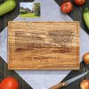 Personalized Home Sketch Cutting Board