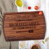 Customized grill master cutting board