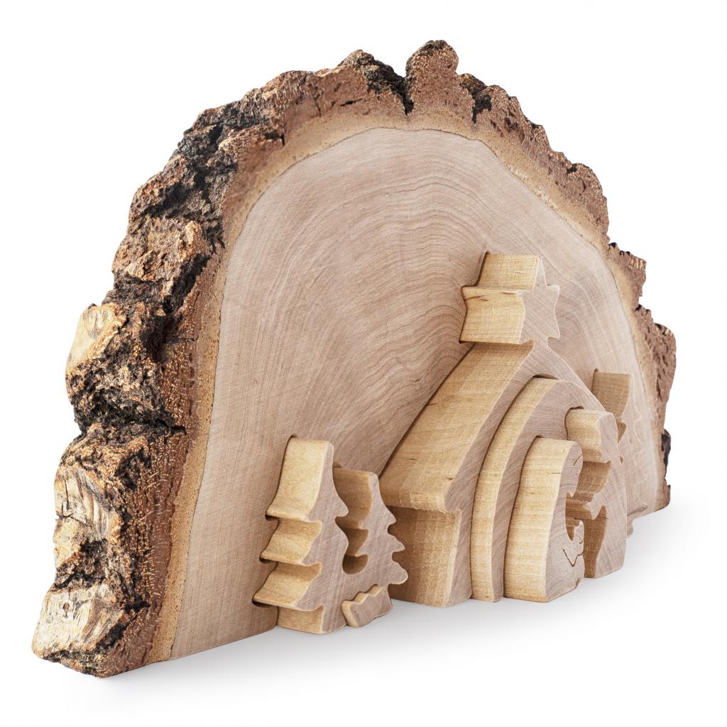 Christmas Nativity Scene Puzzle Table Ornament