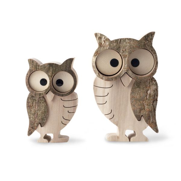 Forest Decor Wood Owl