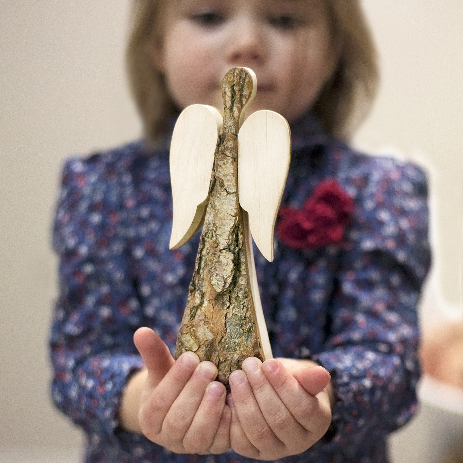 Rustic Angel Figurine
