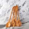 Set of 4 Personalized Wooden Kitchen Utensils