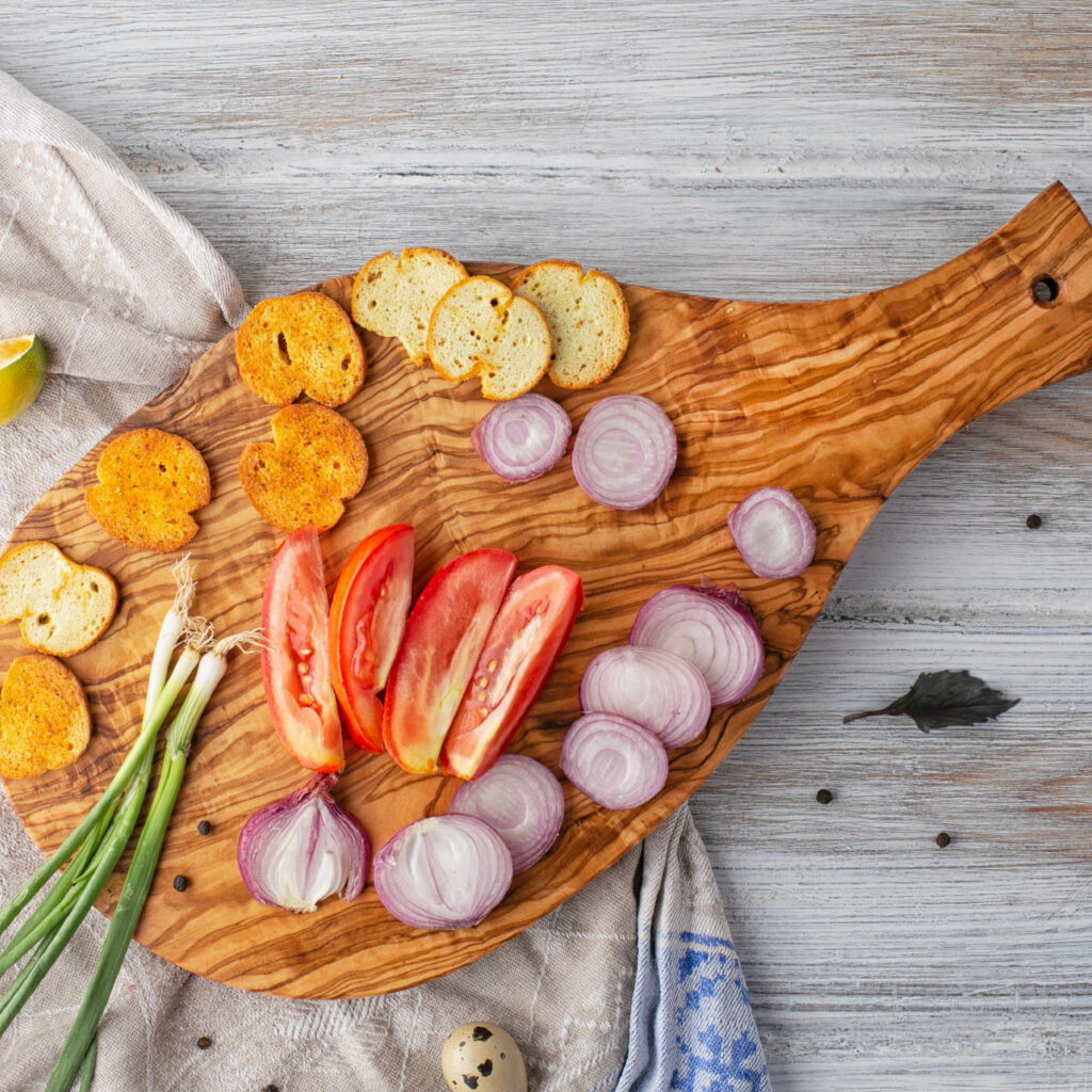 Olive Wood Cheese Charcuterie Board as a personalized wooden gifts