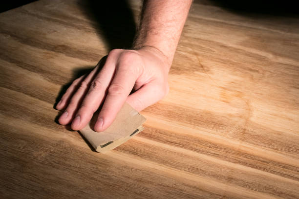 Sand Paper & wooden board