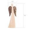 standard-sized angel figurines