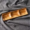 Olive Wood Dish Round with Three Sections