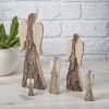 Small Rustic Wood Angel