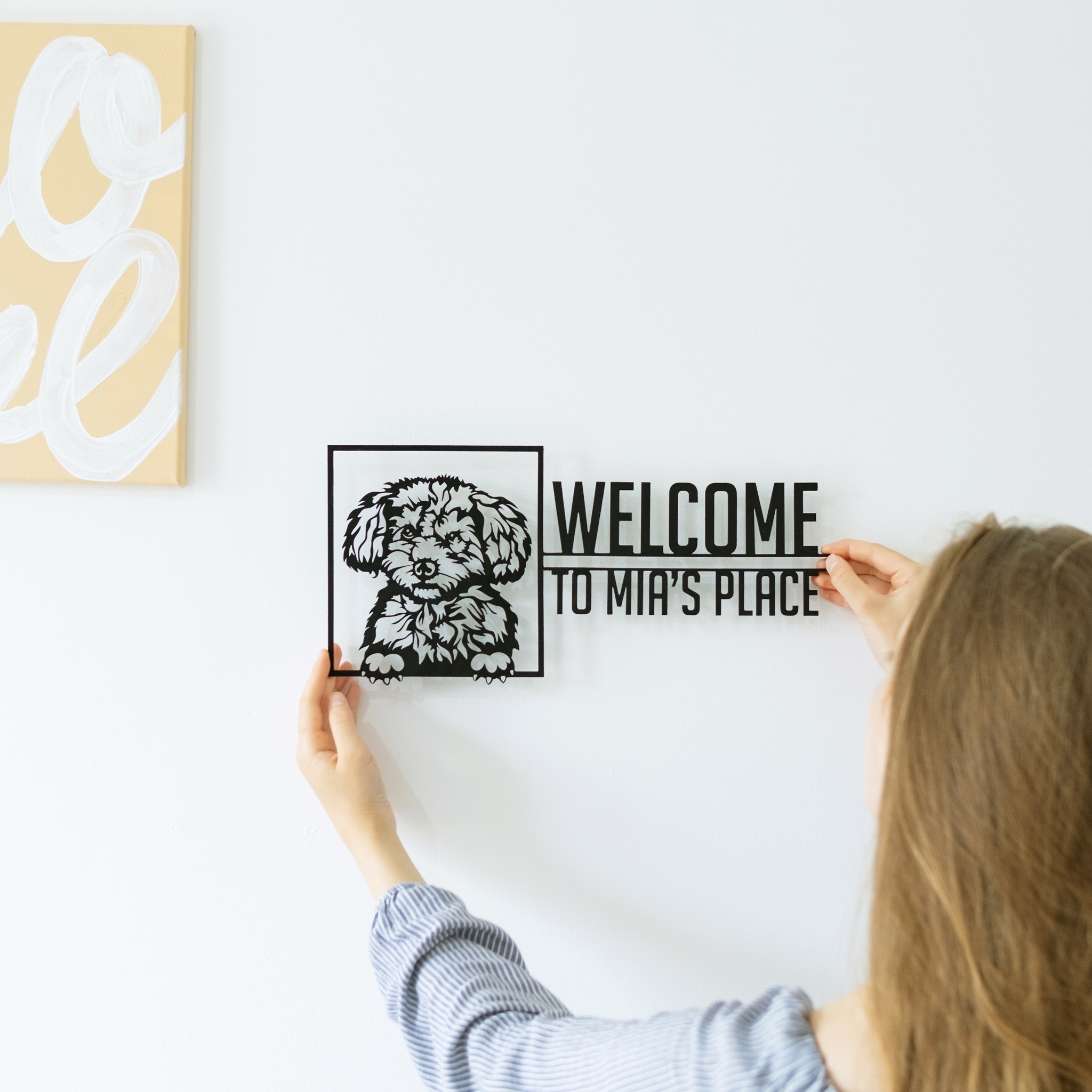 Personalized Pet Wall Sign - Image 3