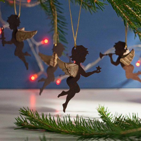 Alternative view of Star Fairy Christmas Ornament