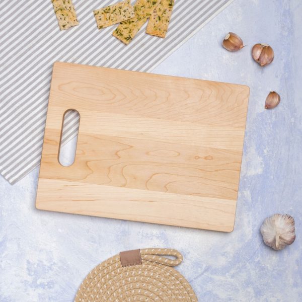 Maple Wood Cutting Board with Handle