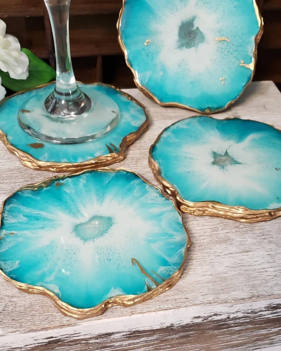 finished coasters
