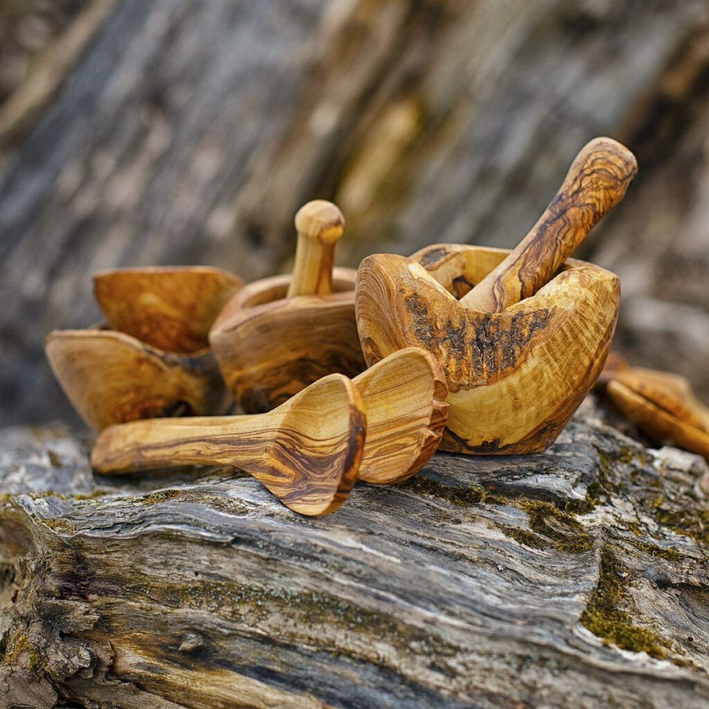 WOOD UTENSILS SET