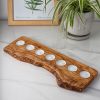 Live Edge Olive Wood Candle Holder