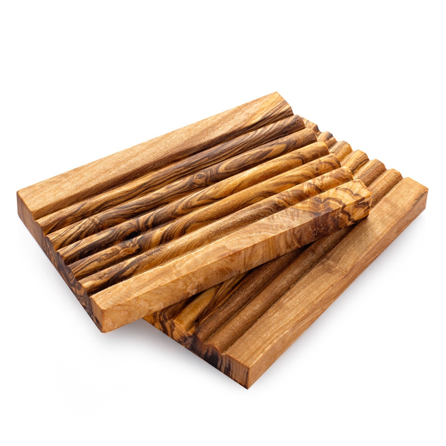 Groove Wooden Soap Dish