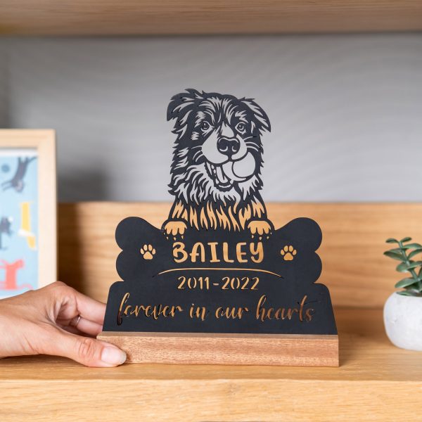 Custom Wooden Pet Memorial Plaque