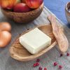 Rustic Butter Dish with Wooden Knife