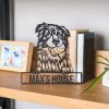Custom Pet Ornament - Personalized Cut-Out Based on Pet's Image and Name - Image 2