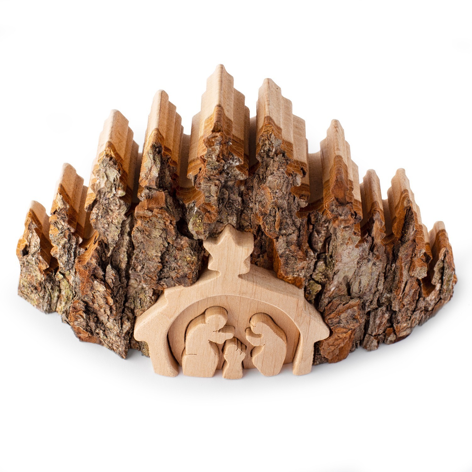 Decorative Rustic Nativity Scene