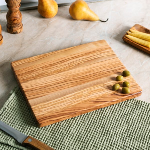 Personalized Olive Wood logo cutting boards