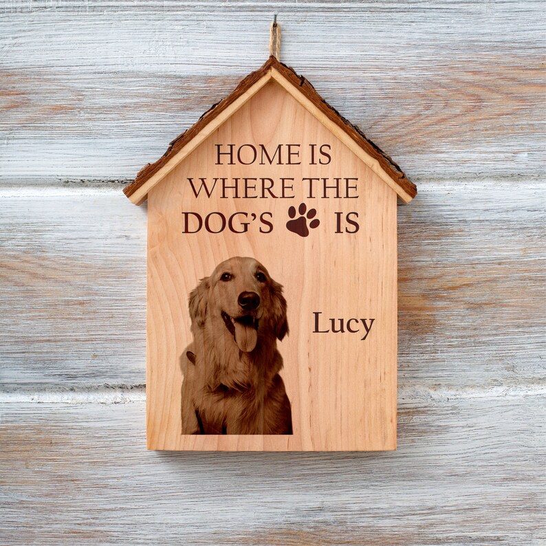 Home is where the dogs are.