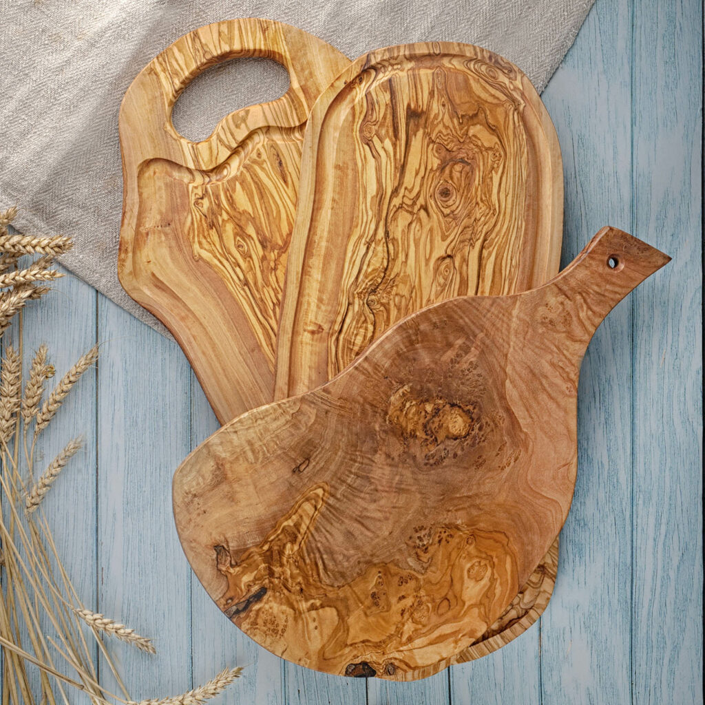olive wood cutting boards