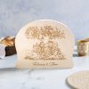 Custom Engraved Pet Portrait Maple Plaque