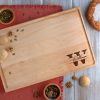 Engraved Wooden Cutting Board with monogram customization
