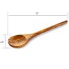 Round Wooden Cooking Spoons – Set of 2