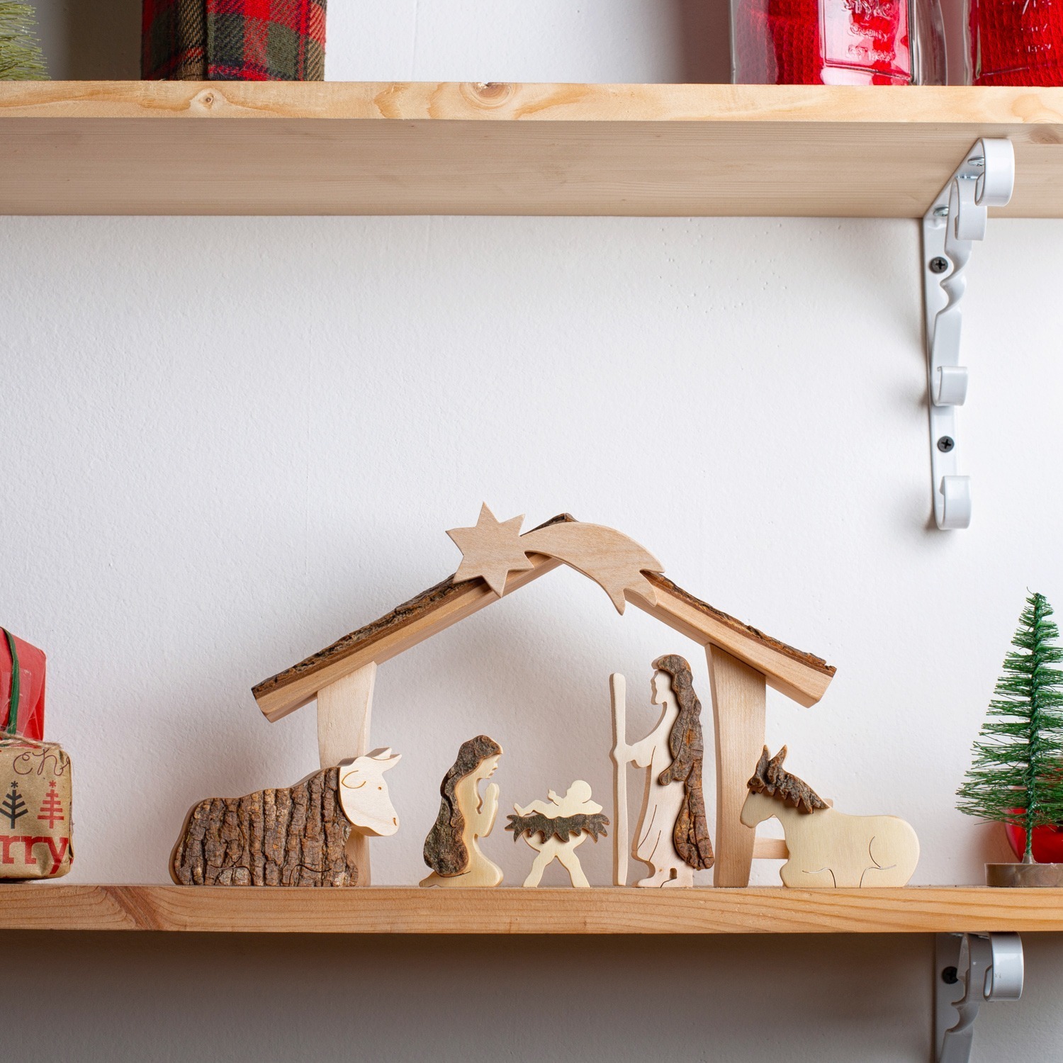 Handmade Christmas Nativity Scene