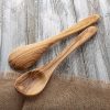 Wood Salad Servers Set