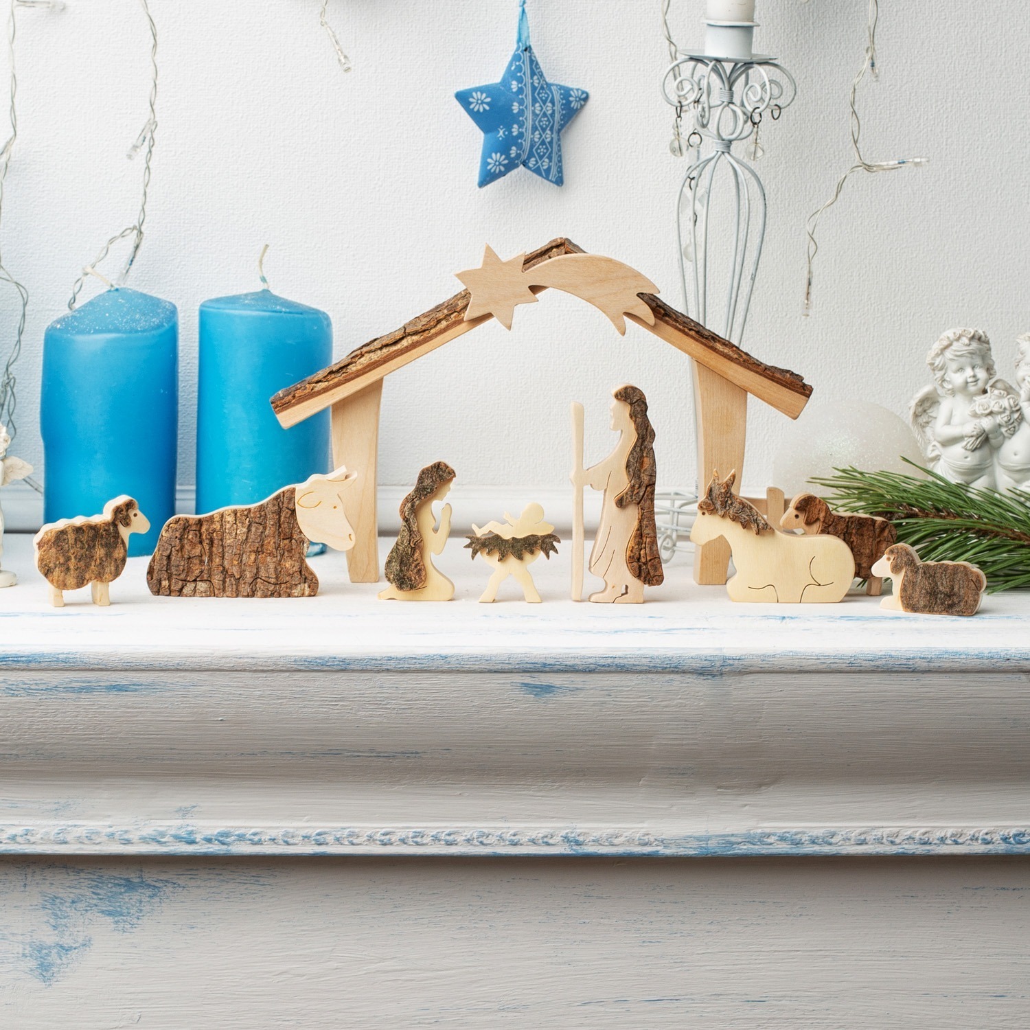 Holy Family Nativity Scene