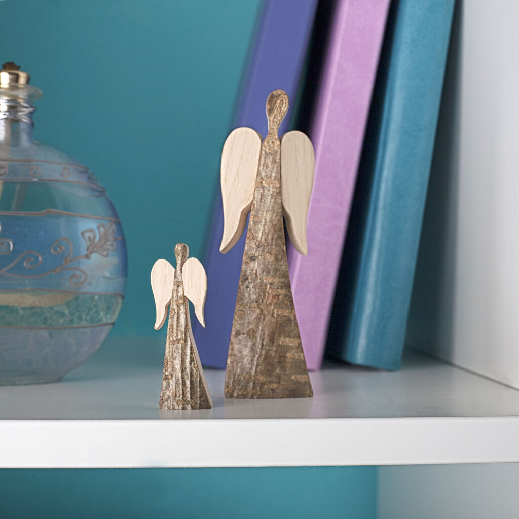 Forest Decor Wood Angels