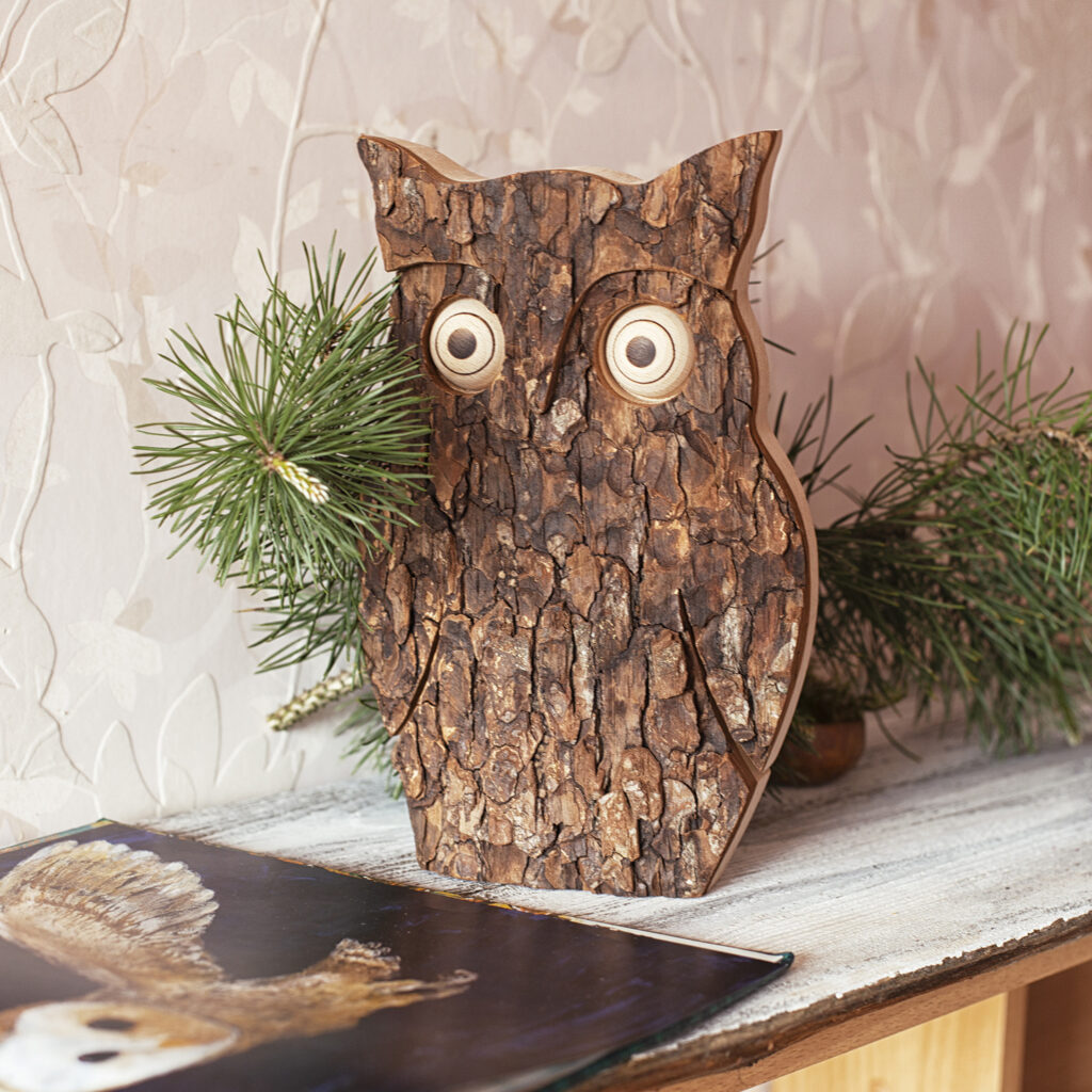 Large Owl Figurine