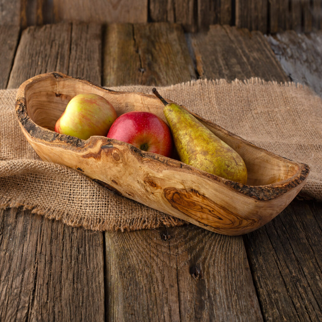 All-Purpose Wooden Bread Bowl