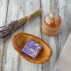 Round Wooden Soap Dish Holder