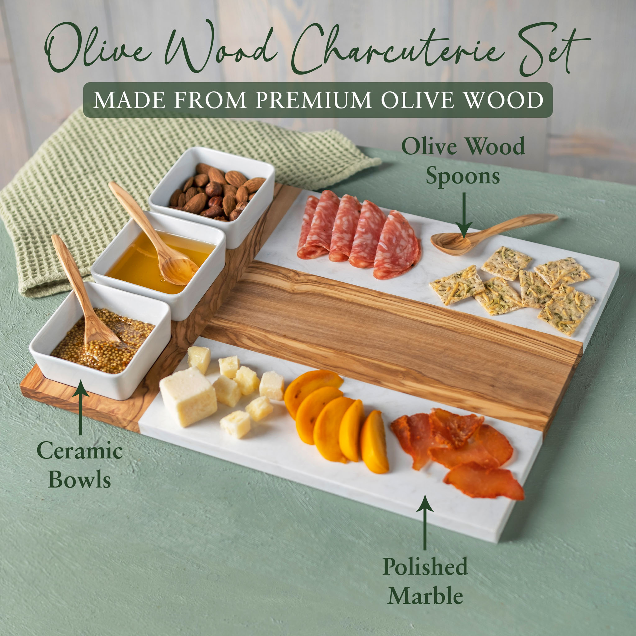 Personalized Olive Wood Cutting Board