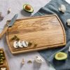 Olive Wood Cutting Board - Arched Shape