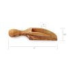 Natural Wood Salt Scoop