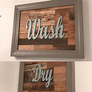 Wooden signs