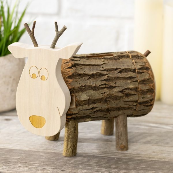 Forest Decor Piggy Bank
