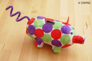 Bleach Bottle Pig